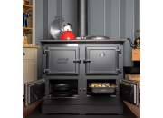 ESSE 1000 W Woodburning cooker bottom doors open