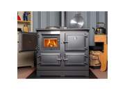ESSE 1000 W Woodburning cooker firebox door open