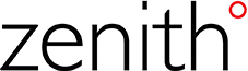zenith logo black on white